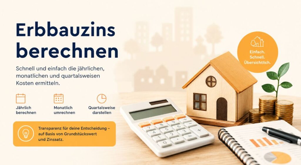 Erbbauzins berechnen